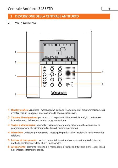 Manuale di installazione - Professionisti BTicino