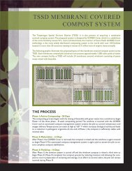 TSSD Membrane Covered Compost System Information - Utah County