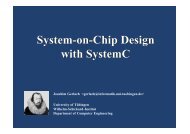 System-on-Chip Design with SystemC