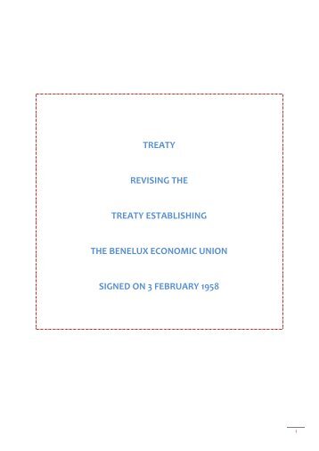 The new Benelux Treaty.pdf - International Democracy Watch