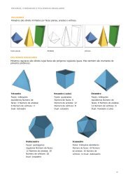 PRISMAS, PIRÃMIDES E POLIEDROS REGULARES POLIEDROS ...