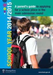 A parent's guide to applying for a school place in the main ...