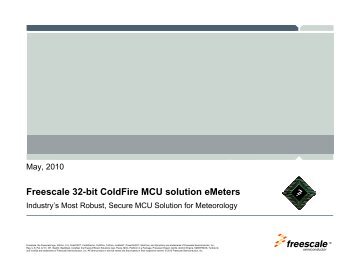 EUF-IND-T0871 New 32-bit ColdFire MCU - Freescale Semiconductor