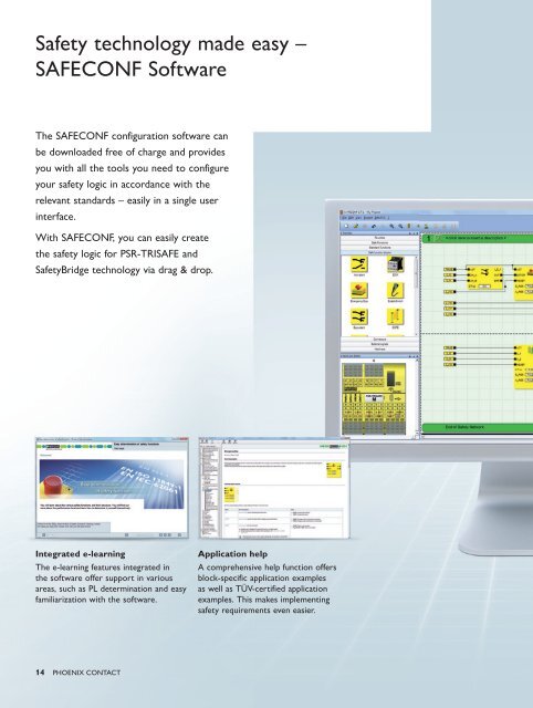 Safety Technology From emergency stop relays to ... - Phoenix Contact