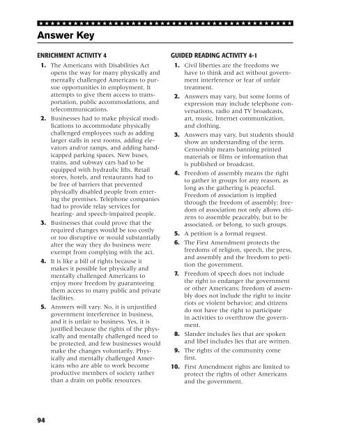 Unit 1 Resources: Foundations of American Citizenship - Deerlake ...