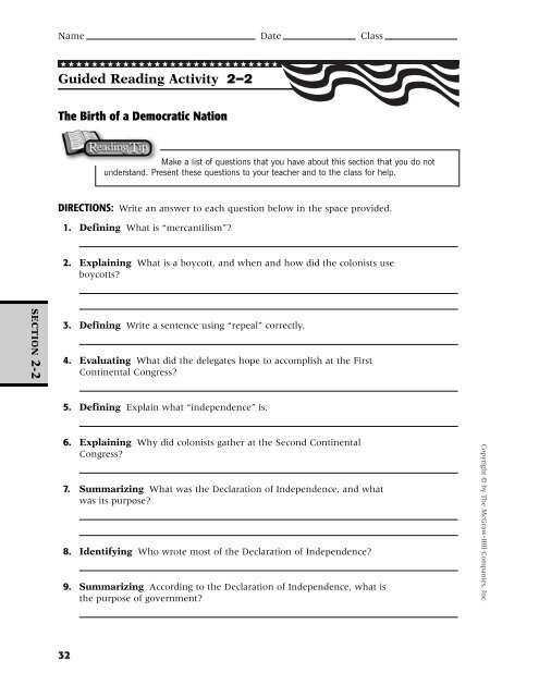 Unit 1 Resources: Foundations of American Citizenship - Deerlake ...