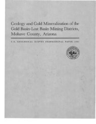 USGS Professional Paper 1361 - State of Arizona Department of ...