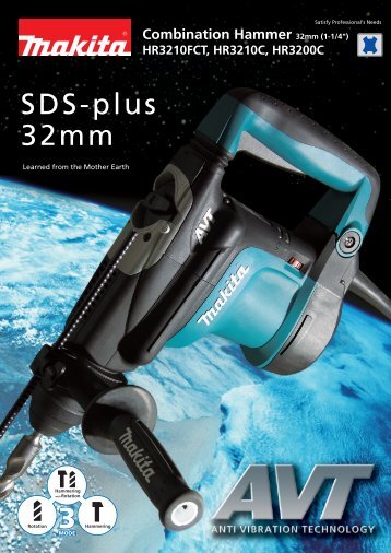 SDS-plus 32mm - Makita