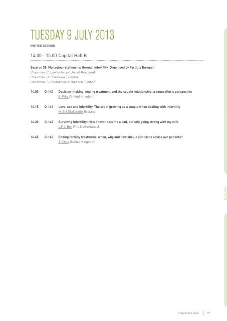 Final programme - eshre 2013