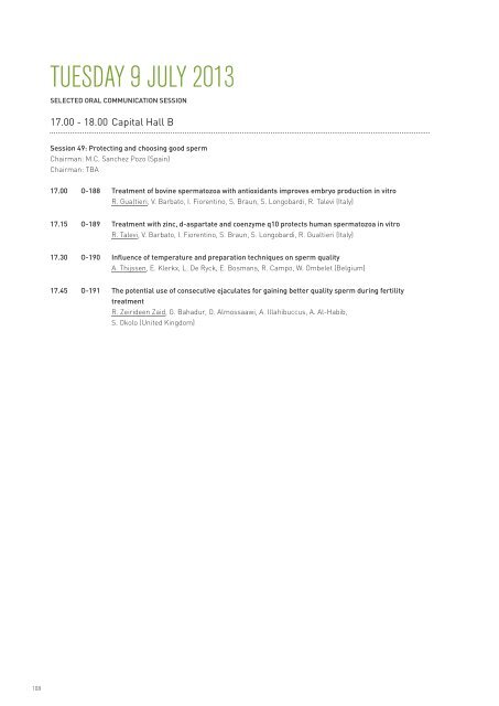 Final programme - eshre 2013