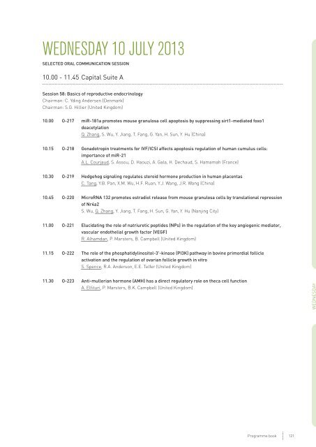 Final programme - eshre 2013