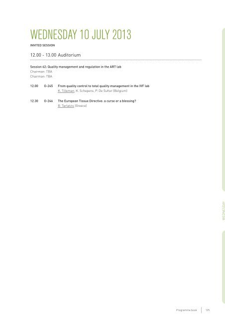 Final programme - eshre 2013