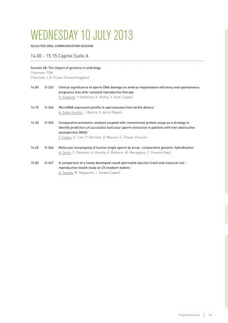 Final programme - eshre 2013