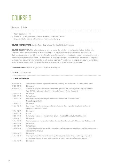 Final programme - eshre 2013