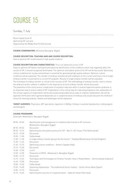 Final programme - eshre 2013