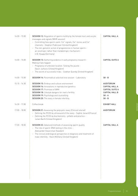 Final programme - eshre 2013