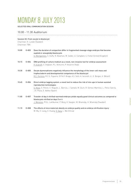 Final programme - eshre 2013