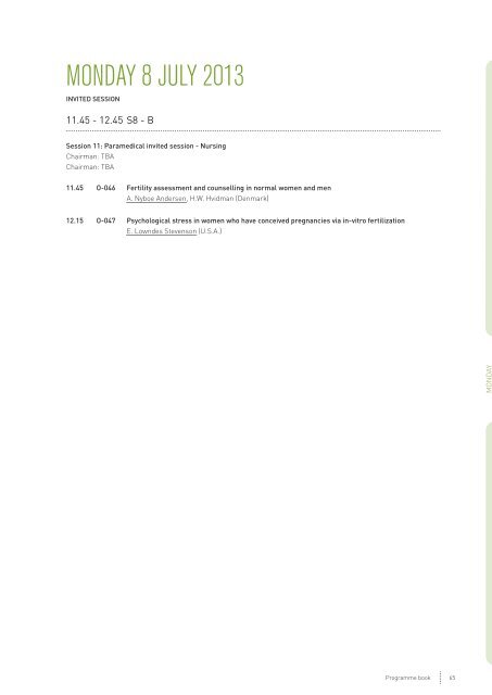 Final programme - eshre 2013