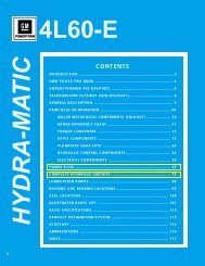 4L60E technician's guide - GRAIL