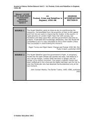 Edexcel Ã¢Â€Â“ Unit 1 - Access to History 2