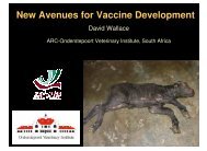 New Avenues for Vaccine Development - OIE Africa