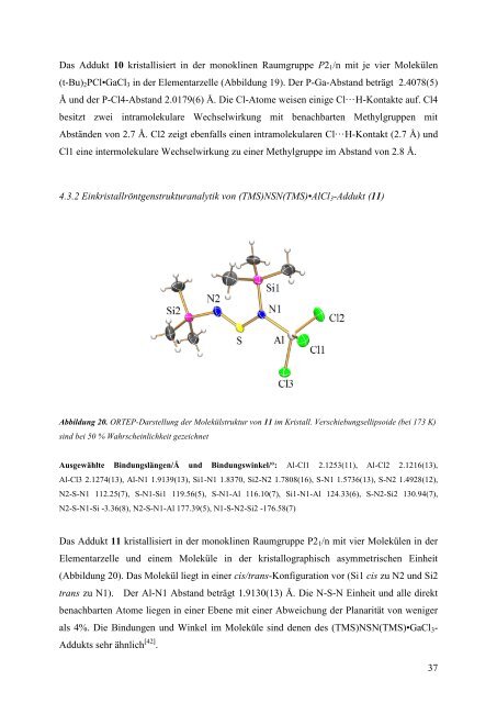 Darstellung und Charakterisierung hypersilylstabilisierter cyclo ...