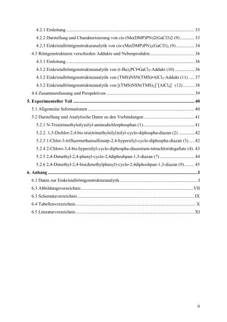 Darstellung und Charakterisierung hypersilylstabilisierter cyclo ...