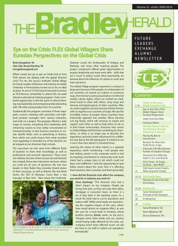 Eye on the Crisis: FLEX Global Villagers Share Eurasian ...