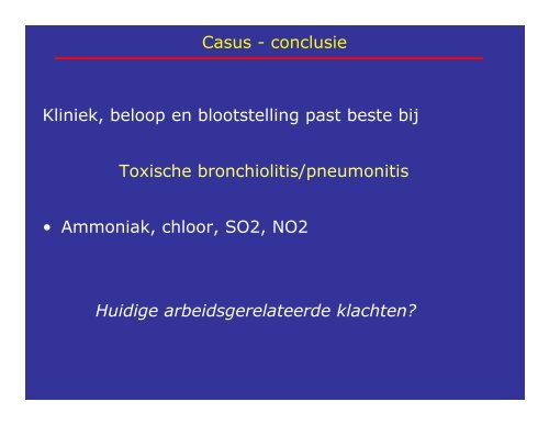 Inhalatietrauma: - Nederlandse Vereniging voor ArbeidshygiÃ«ne