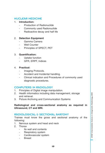 intermediate module in diagnostic radiology - e-Log Book - College ...