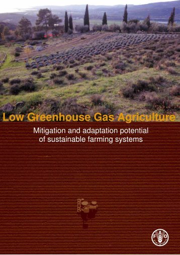 Low Greenhouse Gas Agriculture - MAPAQ