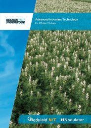 Winter Inoculant Guide - Becker Underwood