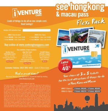 Flexi Pack - Brochure - Hotel in Hong Kong