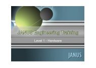 JANUS Engineering Training 0.4.pdf - Grostech.com