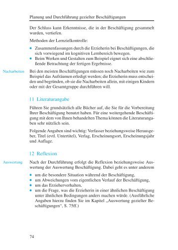 11 Literaturangabe 12 Reflexion