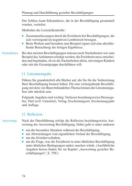 11 Literaturangabe 12 Reflexion