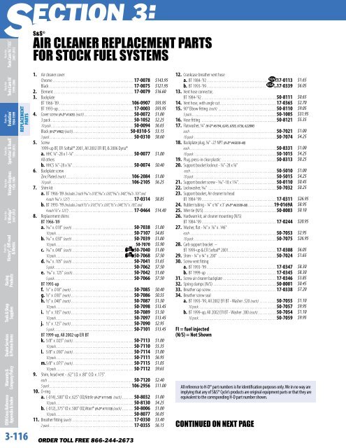 1984-1999 BIG tWINS - S&S Cycle