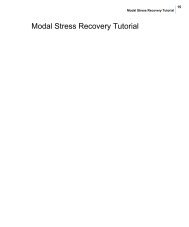 Modal Stress Recovery Tutorial - Kxcad.net