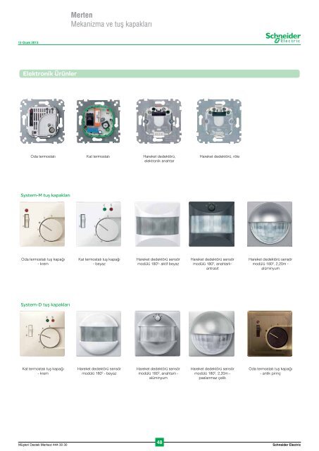 LifeSpace (ETKS) fiyat listesi (pdf 31.7 mb) - Schneider Electric