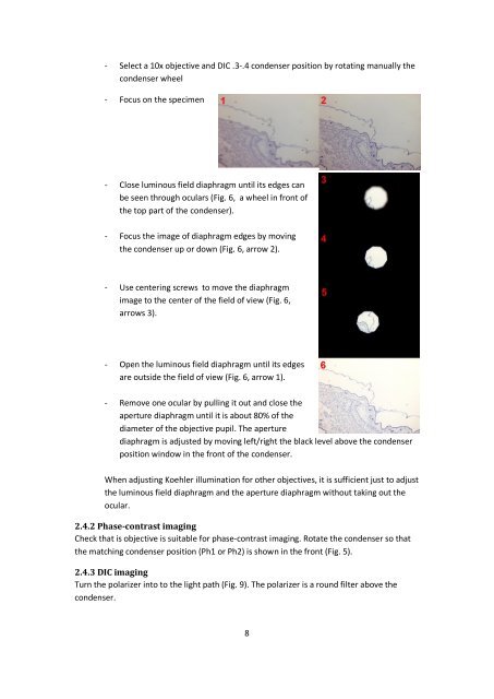 MIU User Guide For Zeiss AxioVert 200 Inverted Fluorescence ...