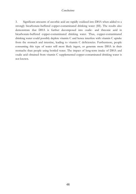 Pro-oxidant activity of vitamin C in drinking water ... - Ãbo Akademi