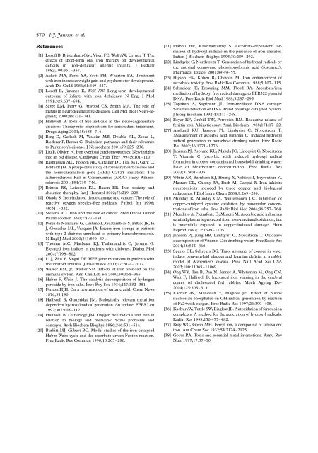 Pro-oxidant activity of vitamin C in drinking water ... - Ãbo Akademi