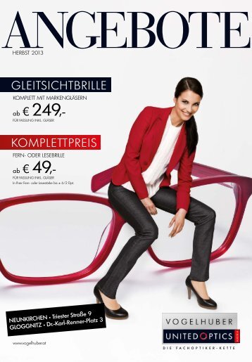 Komplettpreis GleitsiCHtBrille â¬ â¬ - Vogelhuber United Optics