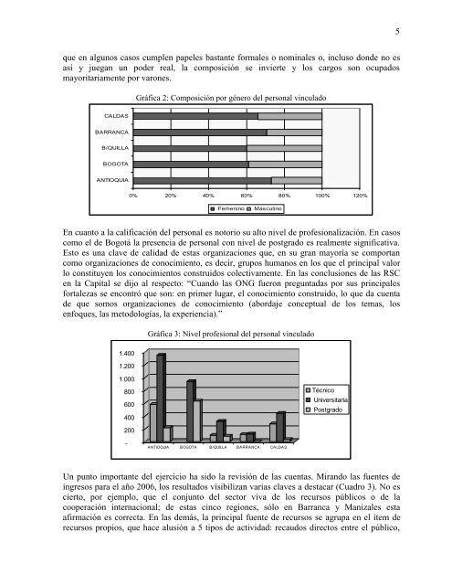 algunos aprendizajes que dejan los ejercicios de rendiciÃ³n ... - Bivipas