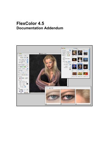 FlexColor for Scanners - Hasselblad.jp