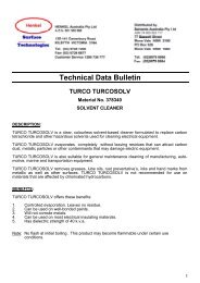 Turco Turcosolv - Solvents Australia