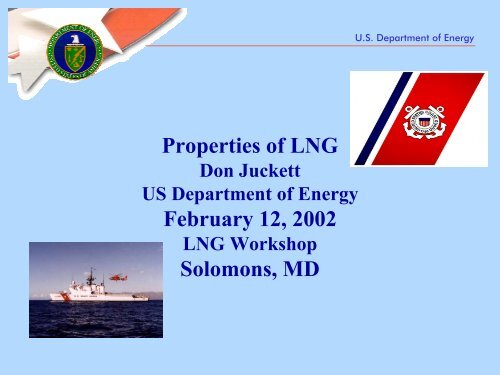 Properties of LNG - Save Passamaquoddy Bay