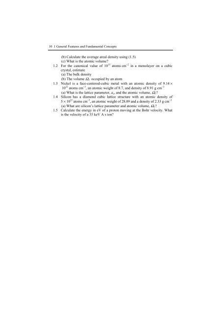 Ion Implantation and Synthesis of Materials - Studium