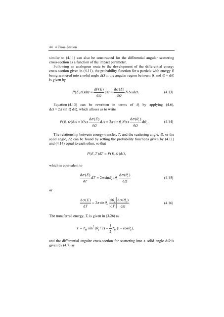 Ion Implantation and Synthesis of Materials - Studium