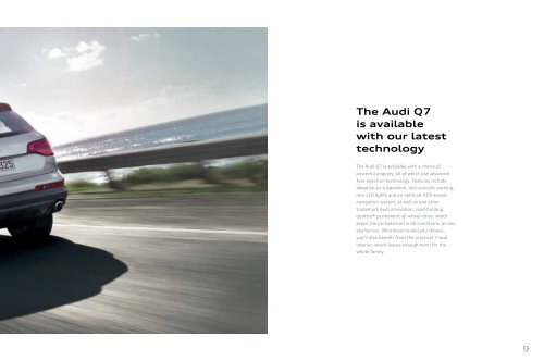 The Audi Q7 Pricing and Specification Guide - Audi Now